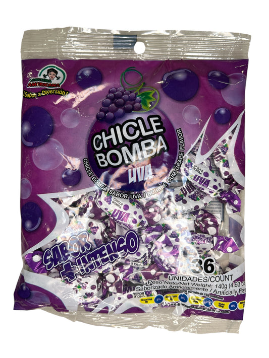 Chicle Bomba Uva - Confiteria Americana