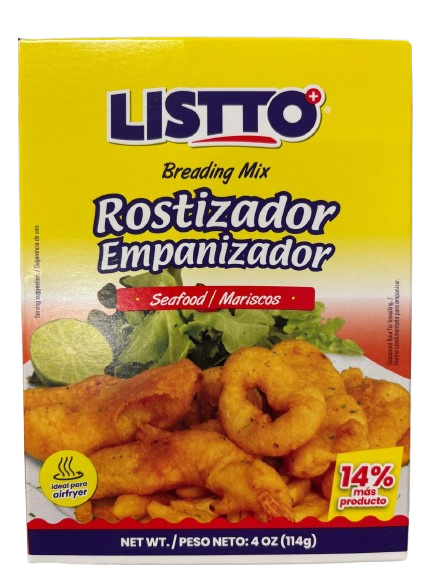Empanizador de Mariscos Listto 114g