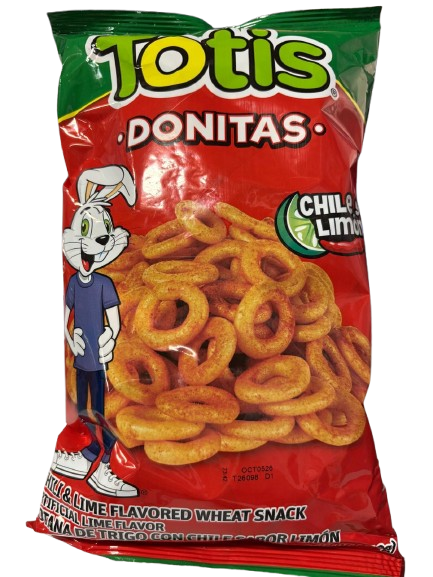Donitas Totis Chile y Limon 110g
