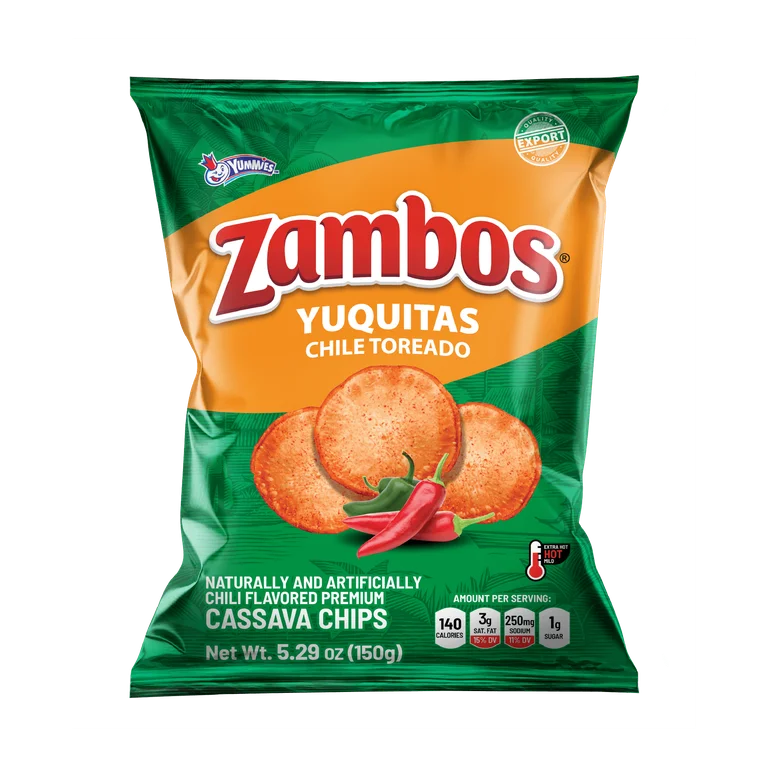 Zambos Yuquitas con Chile Toreado 140gr