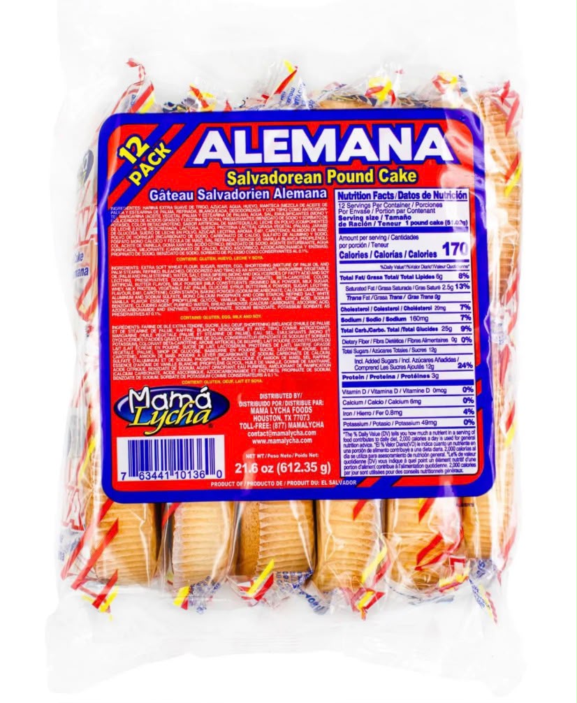 Alemanas Mamá Lycha 12 unidades