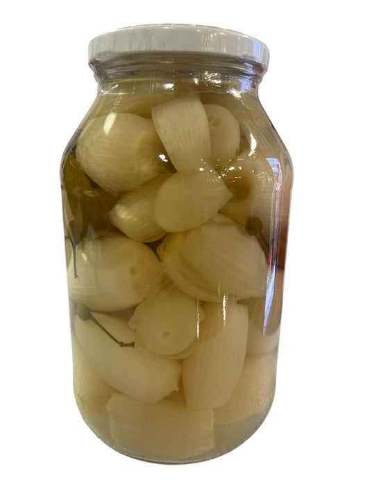 Cebolla con chile en vinagre