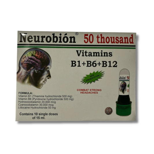 Neurobion 50 thousand - 10 dosis de 15 ml