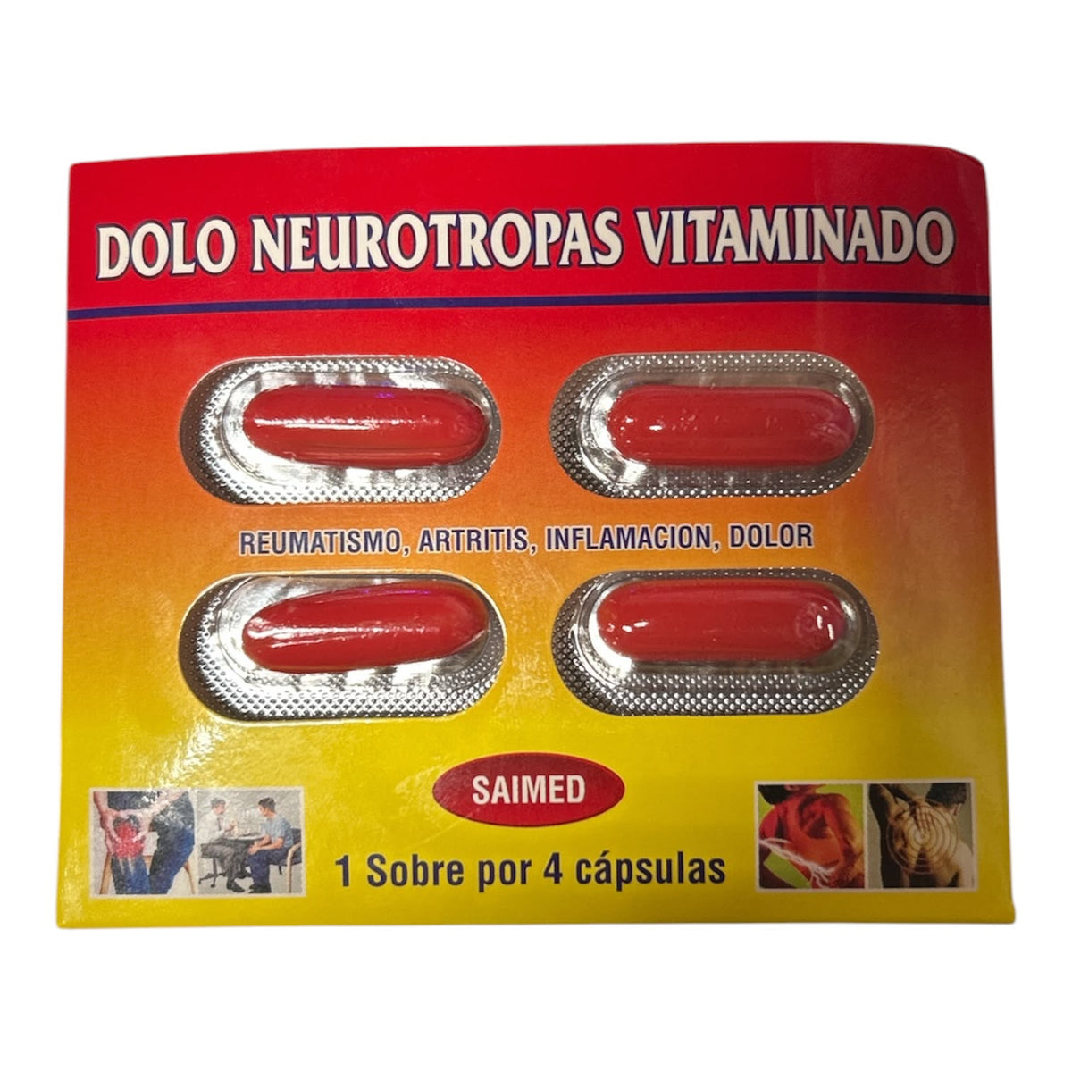 Dolo Neurotropas vitaminado sobre 4 capsulas