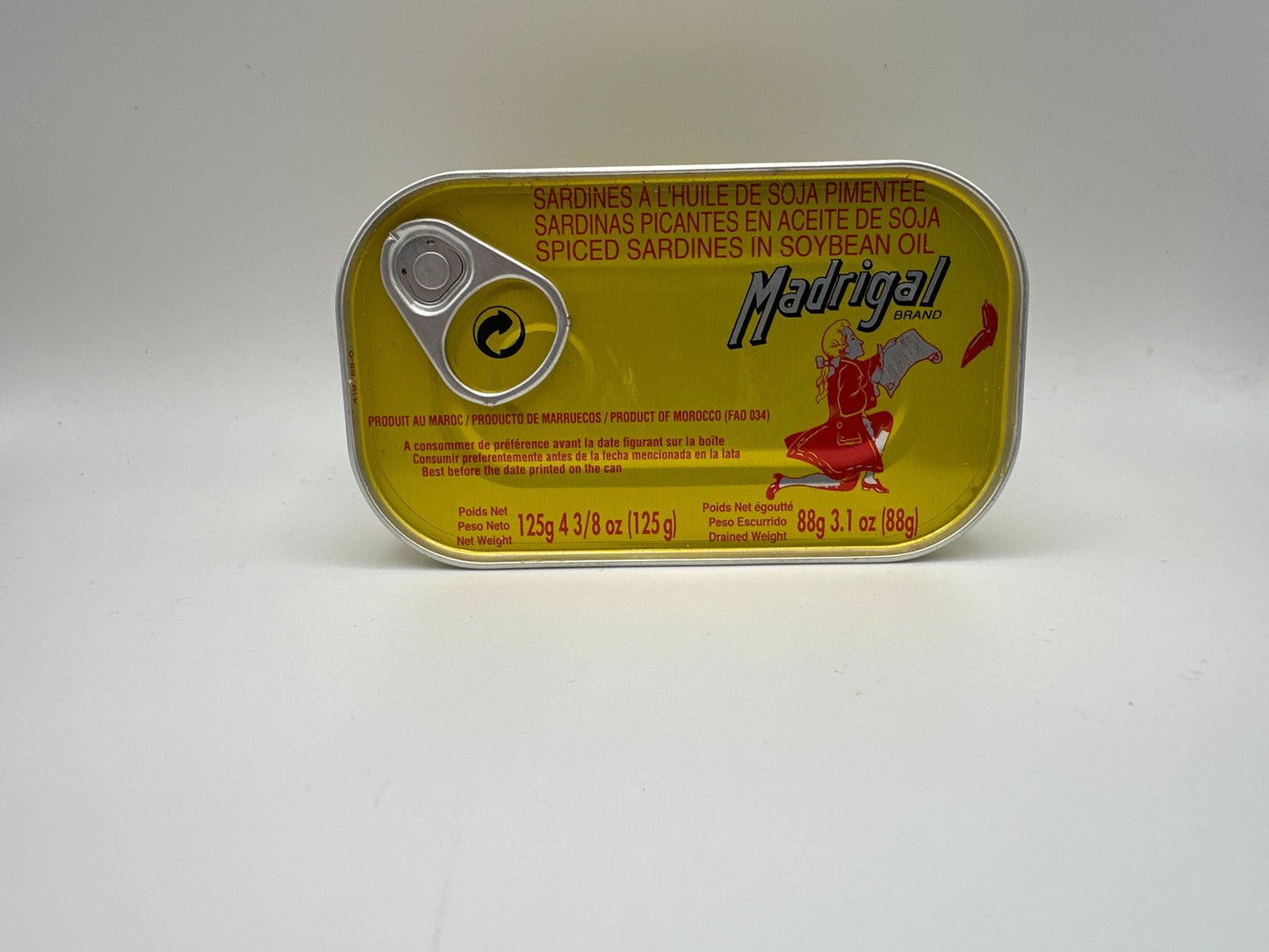 Sardina Madrigal En Aceite Picante - 125 g