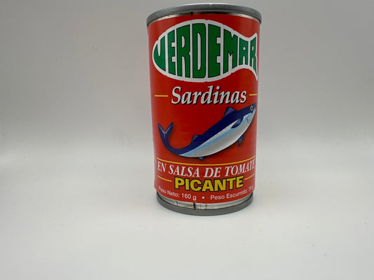 Sardina Verdemar en Salsa de Tomate Picante 1- 60 g