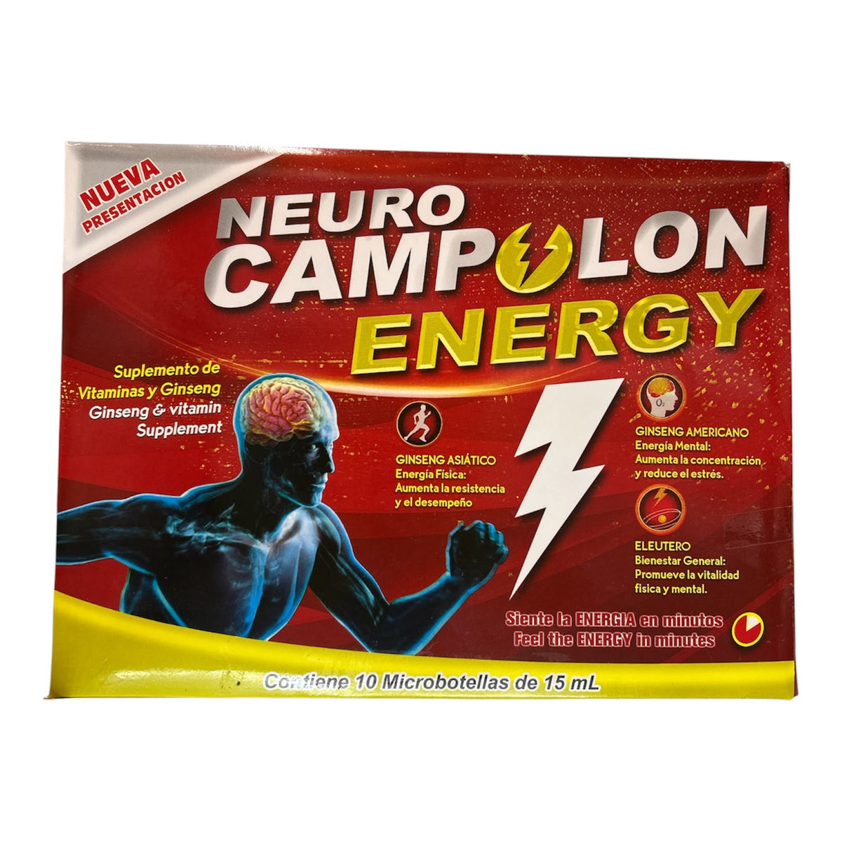 Neurocampolon energy 10 microbotellas de 15ml