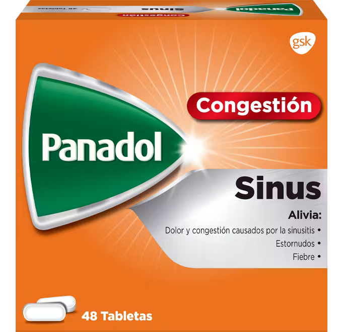 Panadol Sinus Congestión - sobre 2 tabletas