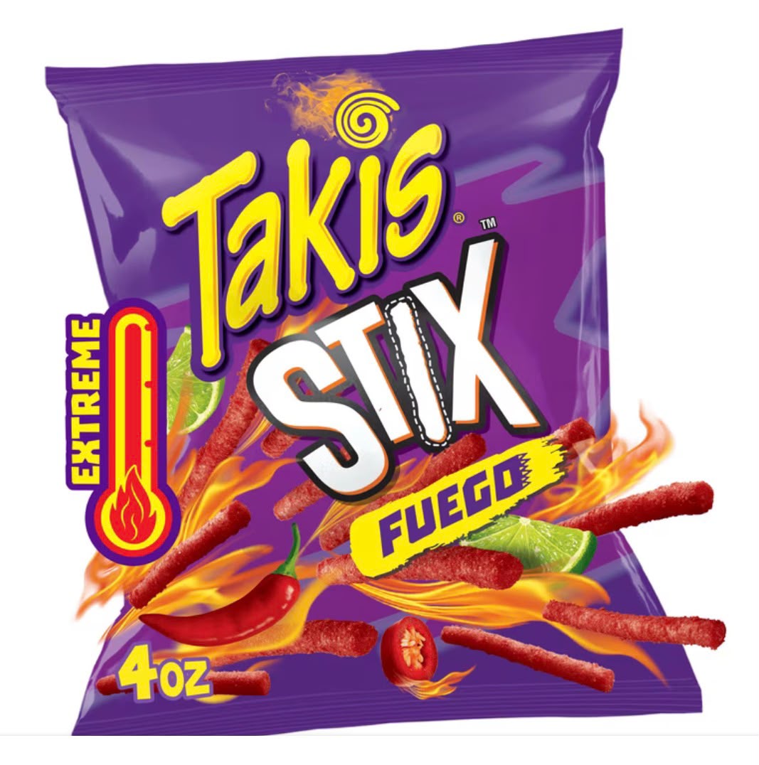 Takis Stix Fuego 4oz