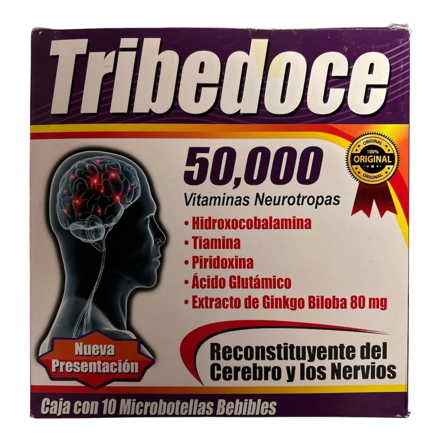 Tribedoce 50,000 vitamina neurotropa