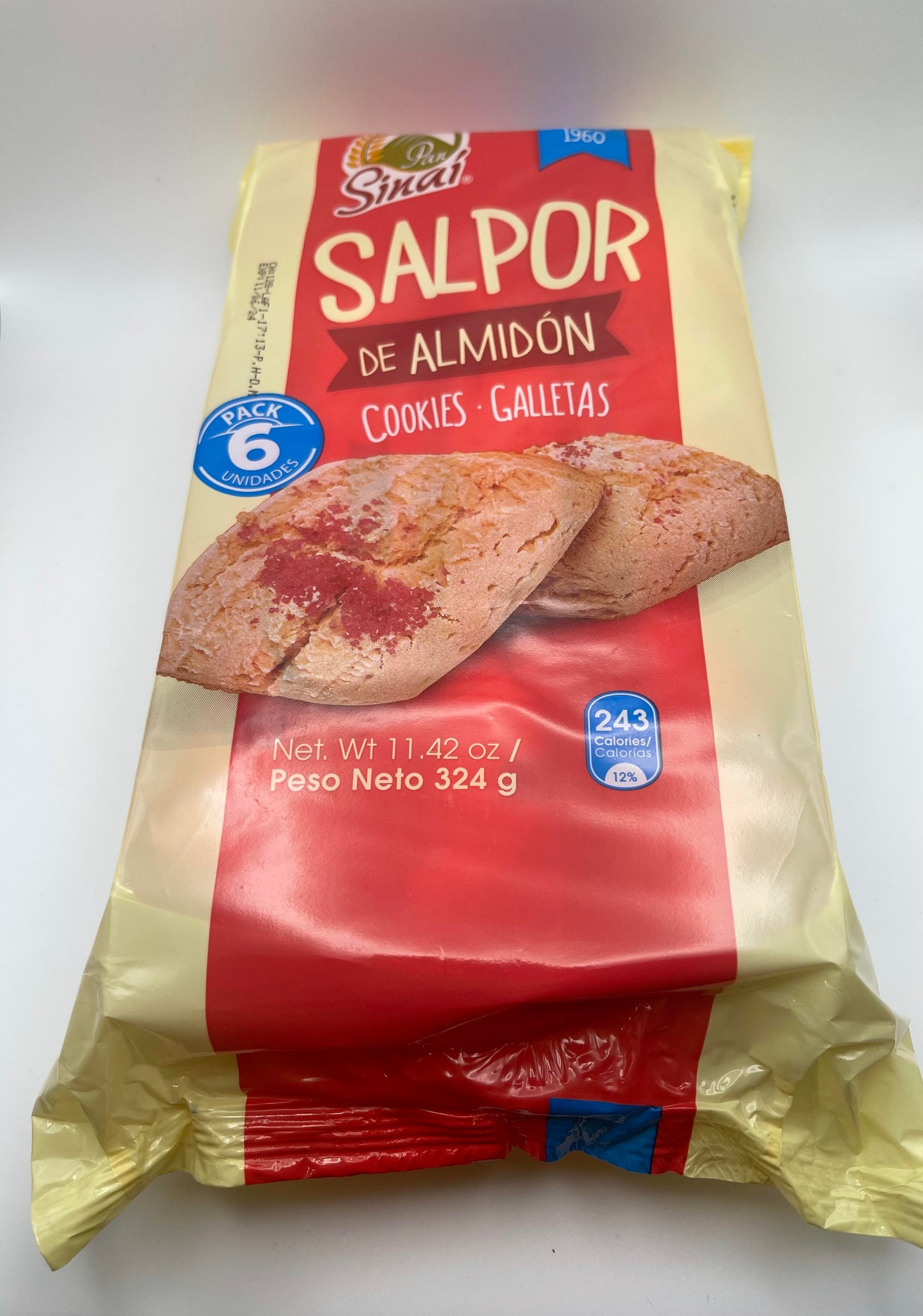 Salpor de Almidon paquete de 6 unidades - Pan Sinai