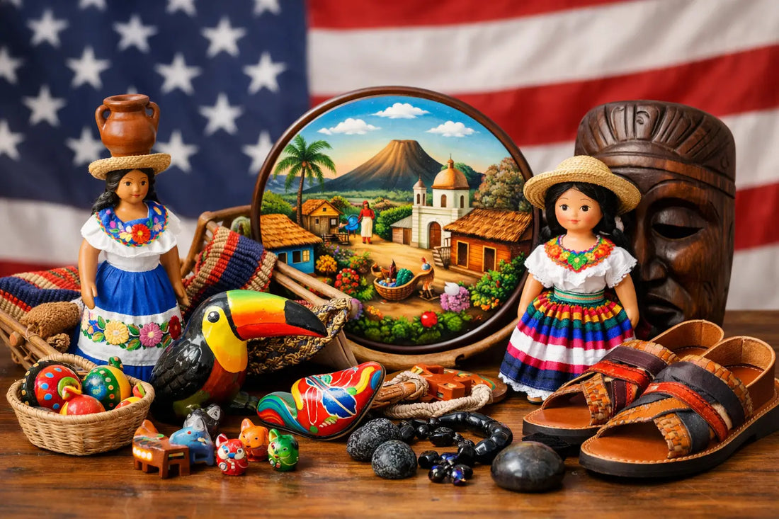 Artesanías salvadoreñas en Estados Unidos