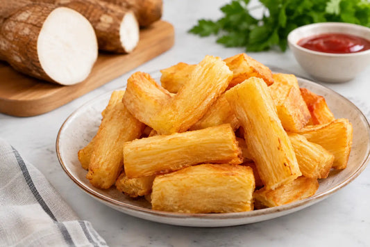 Cómo freír yuca congelada y dejarla doradita