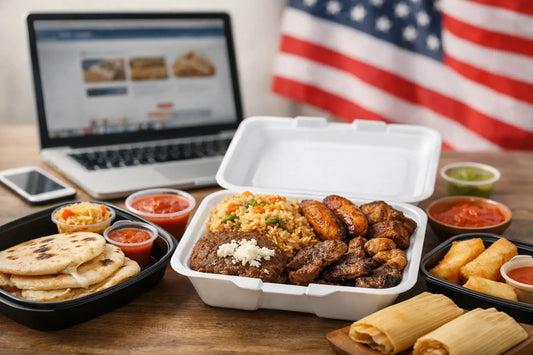 Combos de comida salvadoreña online en USA