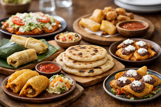 10 mejores antojitos salvadoreños para reuniones
