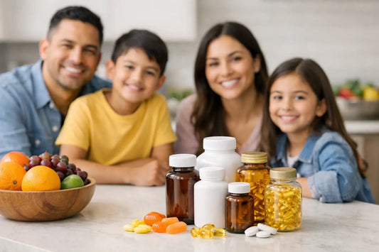 Guía de vitaminas hispanas para toda la familia