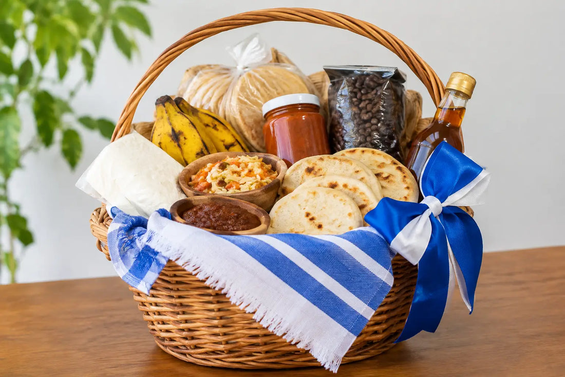 Qué lleva una canasta salvadoreña para regalar
