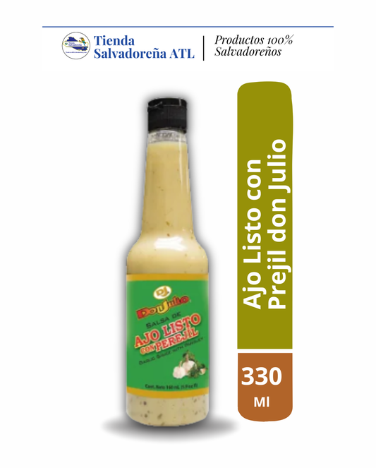 Salsa de Ajo Listo con Perejil 330 ml - Don julio