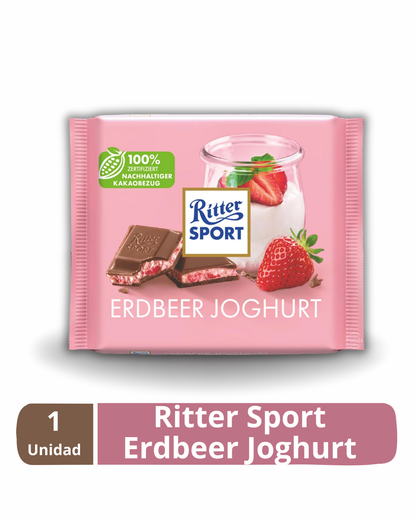 Chocolate Erdbeer Joghut - Ritter Sport