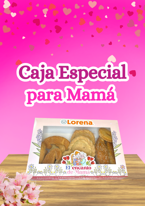 Caja de Pan Lorena - Especial del Mes de la Madre