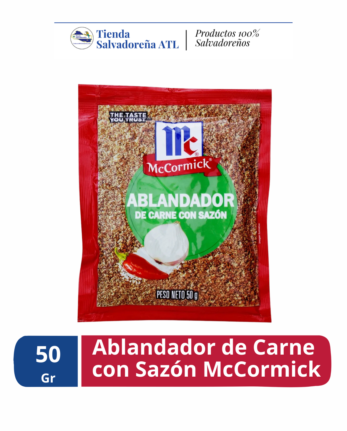 Ablandador de Carne con Sazon 50 gr | McCormick