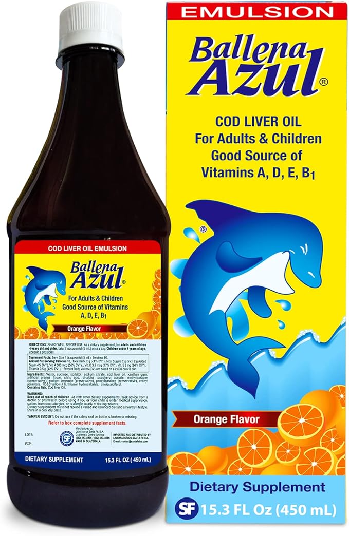Aceite de Higado de Bacalao - Naranja