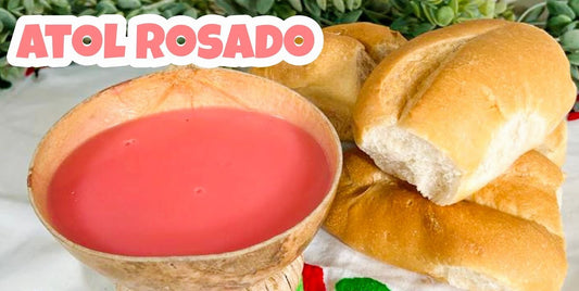 Harina de Maiz para Atol Rosado 1LB