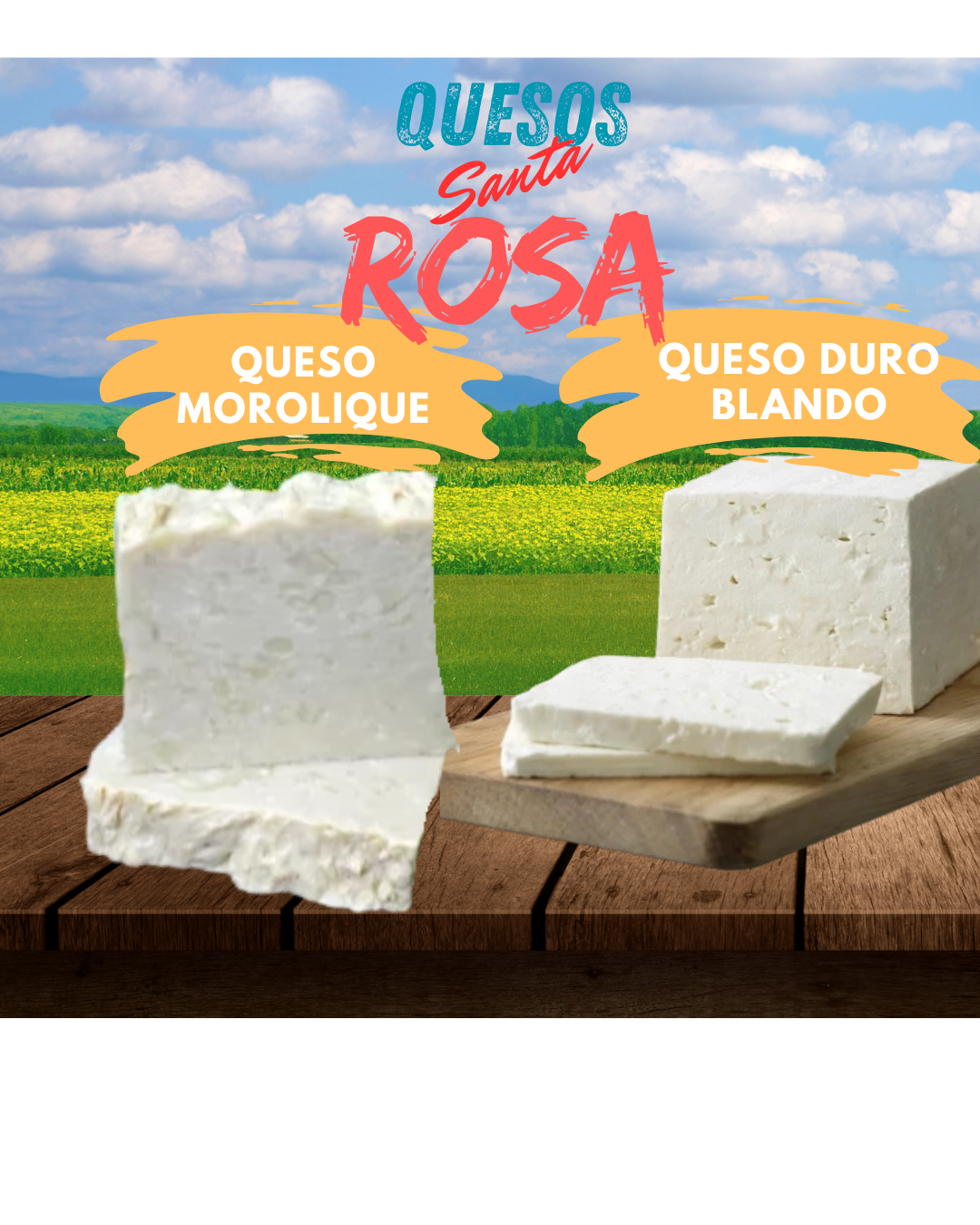 Promocion de 3 Libras de Quesos Santa Rosa con Envio Gratis