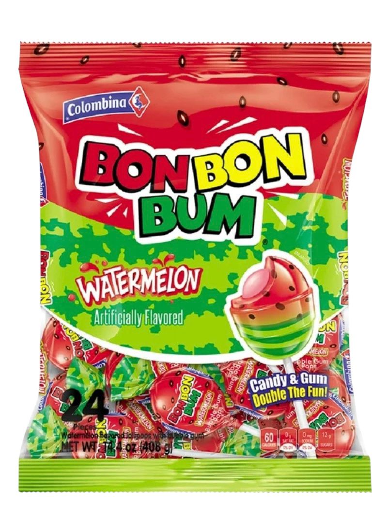 COLOMBINA BON BON BUM WATERMELON
