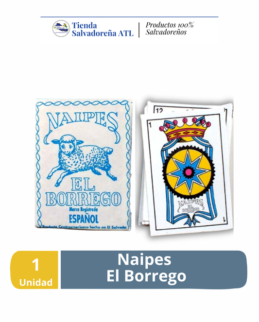 Naipes El Borrego - 1 unidad