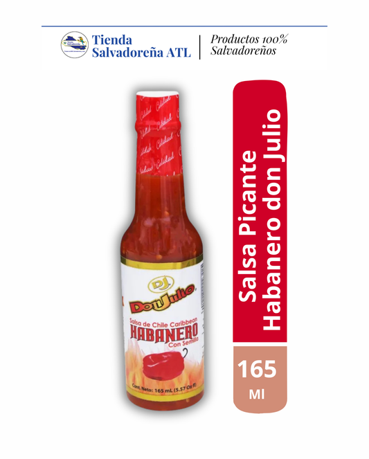 Salsa Picante Habanero 165 ml - Don Julio