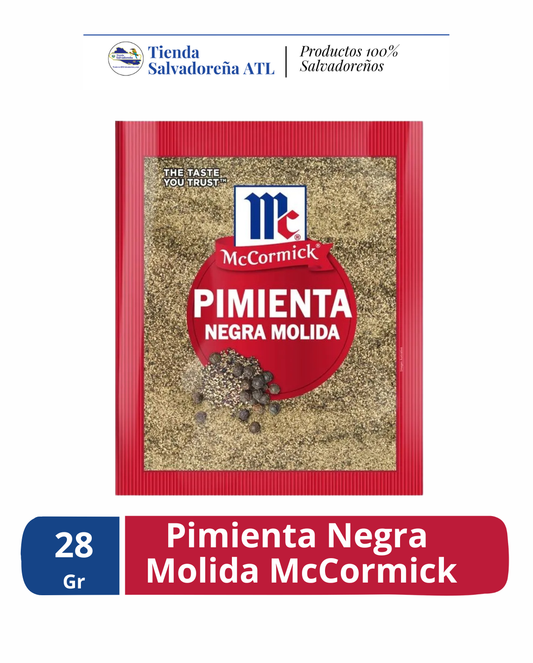 Pimienta Negra Molida 28 gr | McCormick