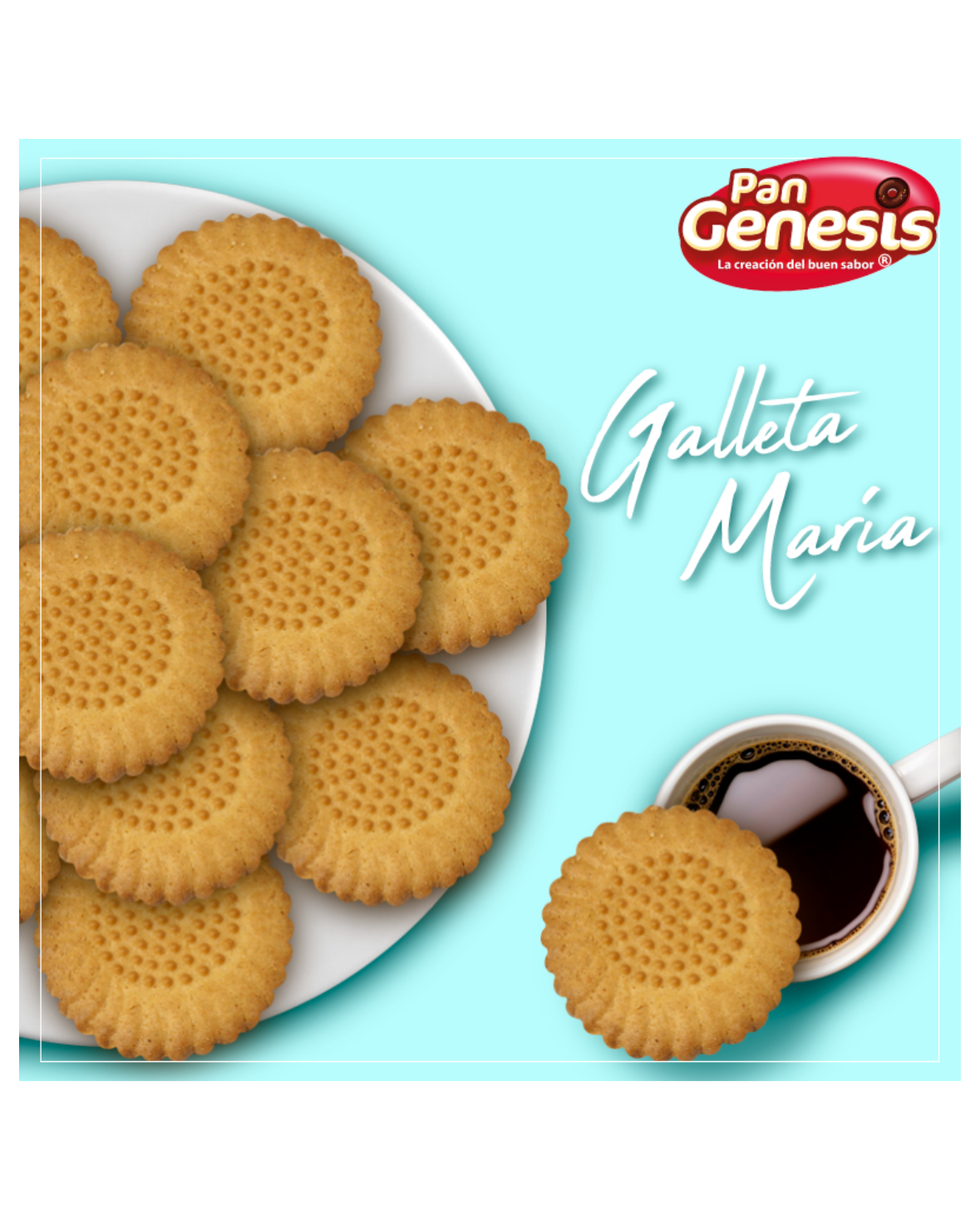 Galletas Maria Paquete - Pan Genesis – Tienda Salvadoreña Atl