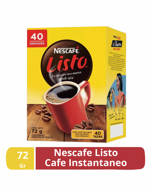 Nescafe Listo 40 unidades
