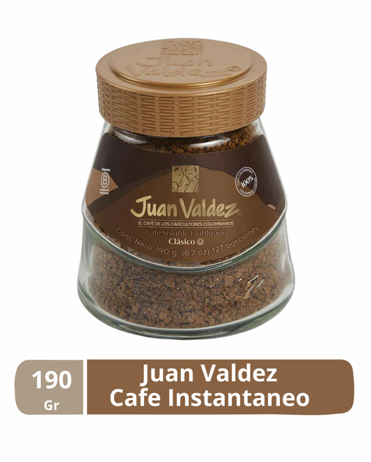 Cafe Juan Valdez 6.7 oz - Cafe Instantaneo Colombiano