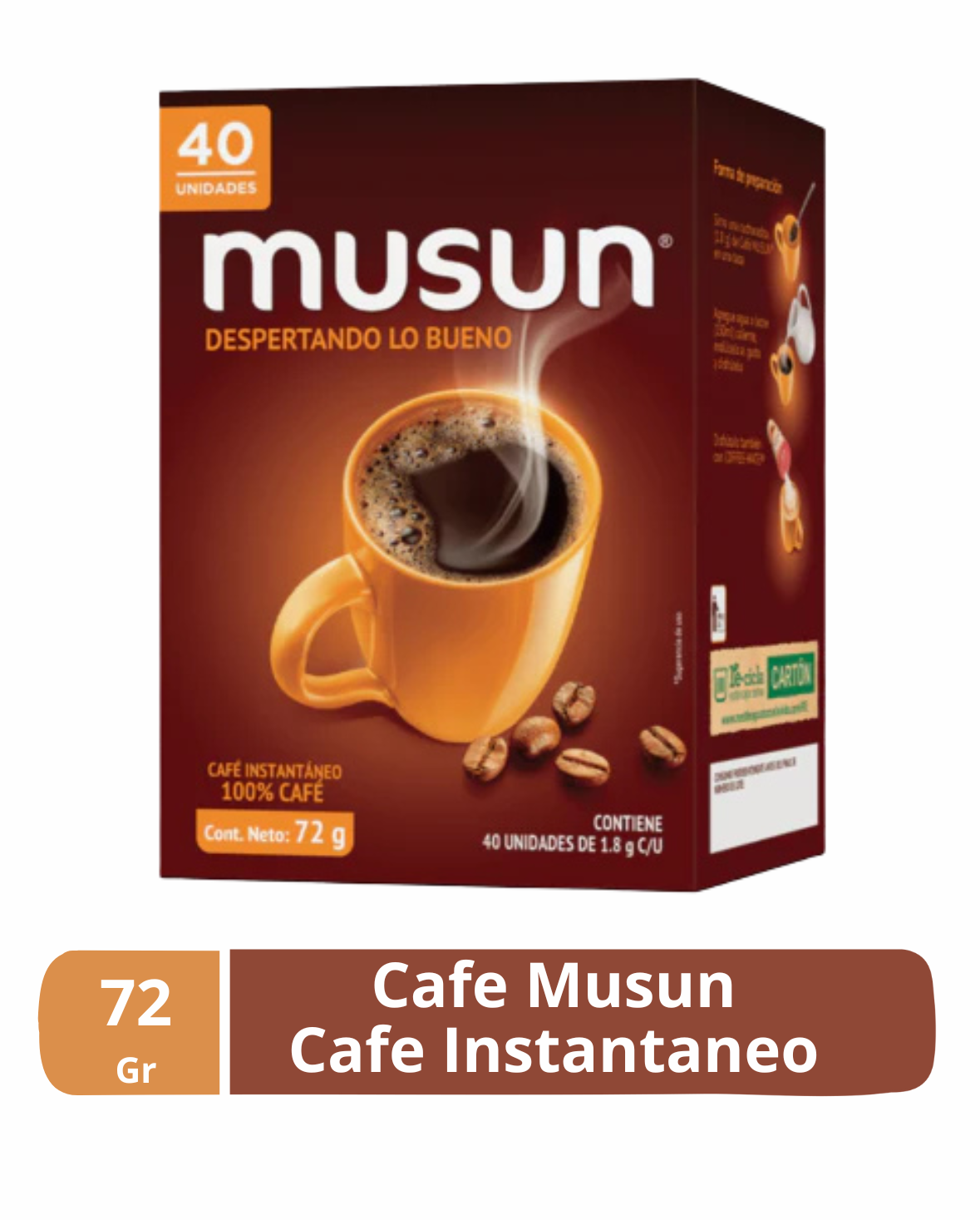 Cafe Musun 40 unidades