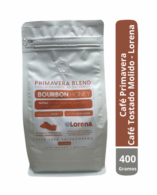 Cafe Primavera Blend Bourbon 1 lb - Pasteleria Lorena