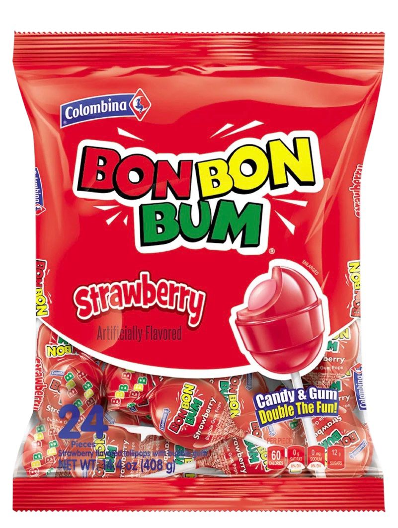 BonbonBum Jumbo Fresa - Colombina