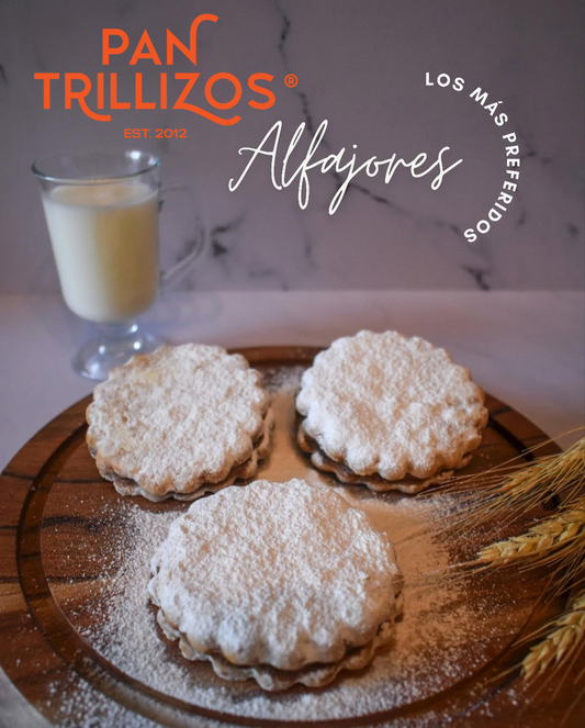 Alfajores paquete de 12 unidades| Pan Trillizos