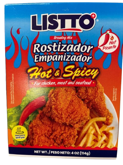 Empanizador picante Listto 114g