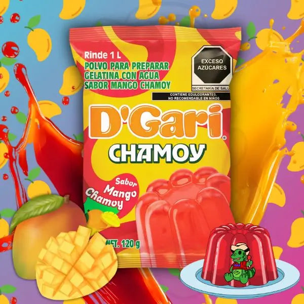 Gelatina Mango Chamoy D'Gari 120g