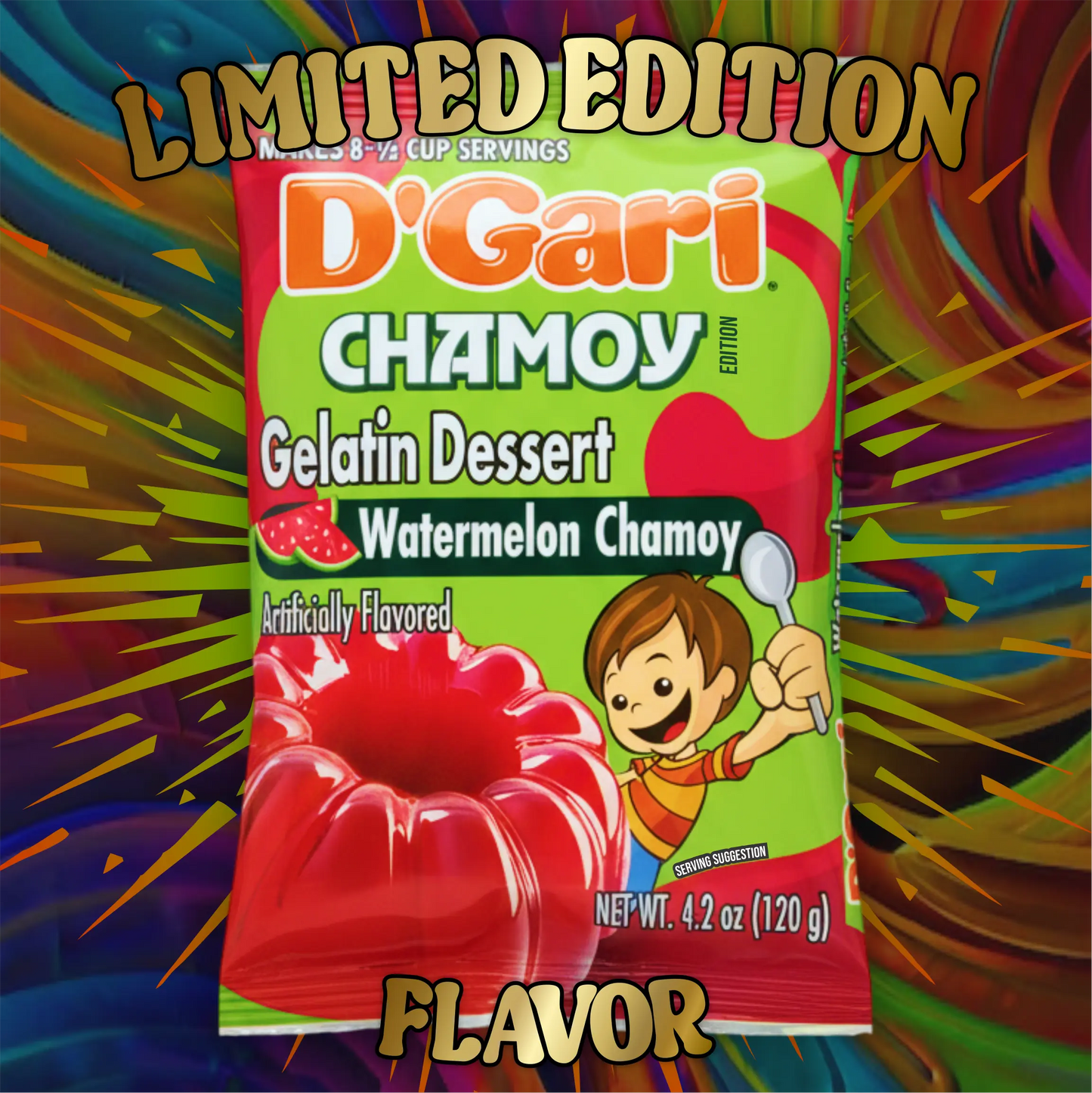 Gelatina Watermelon Chamoy D'Gari 120g