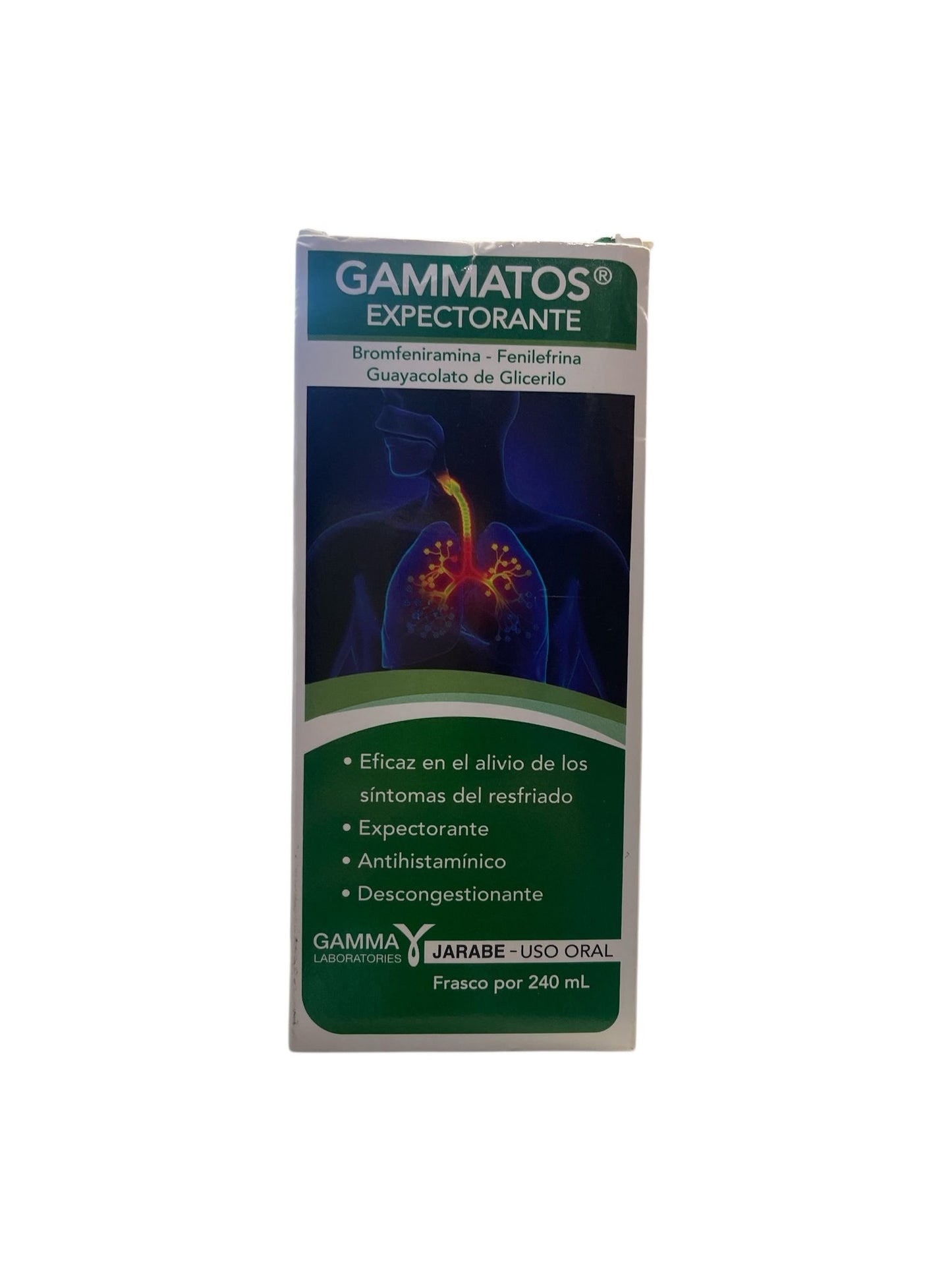 Gammatos Expectorante Jarabe Frasco x 240ml