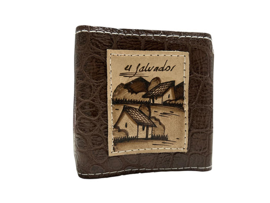 Billeteras de El Salvador Marron