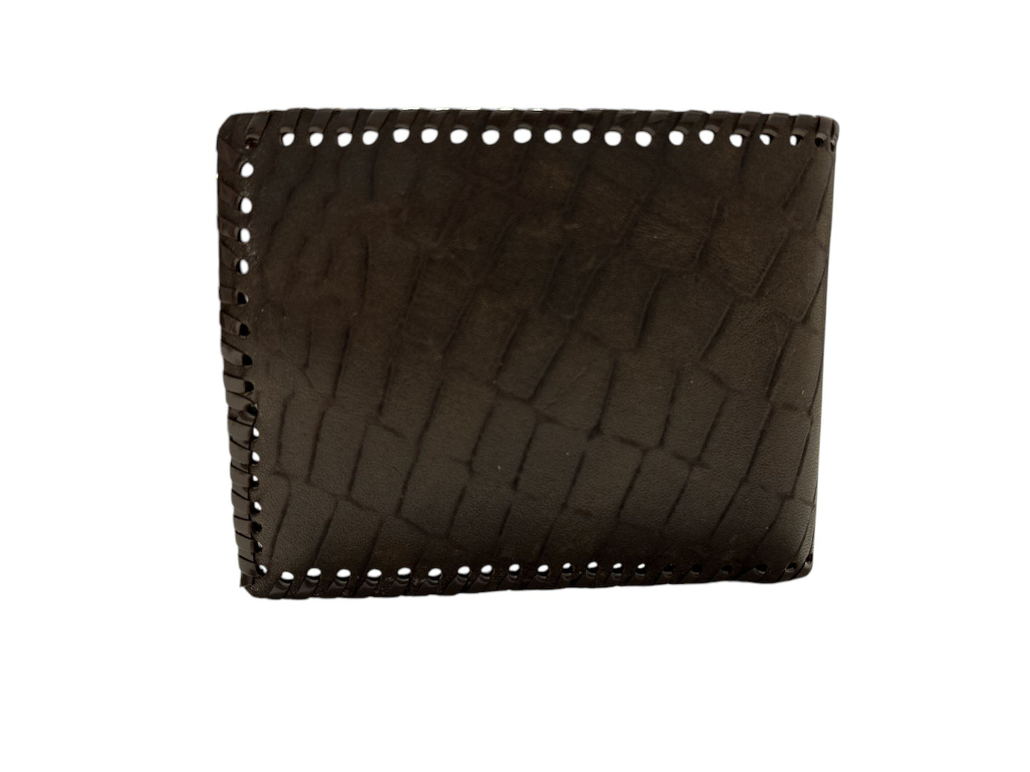 Billeteras de El Salvador Marron con beige