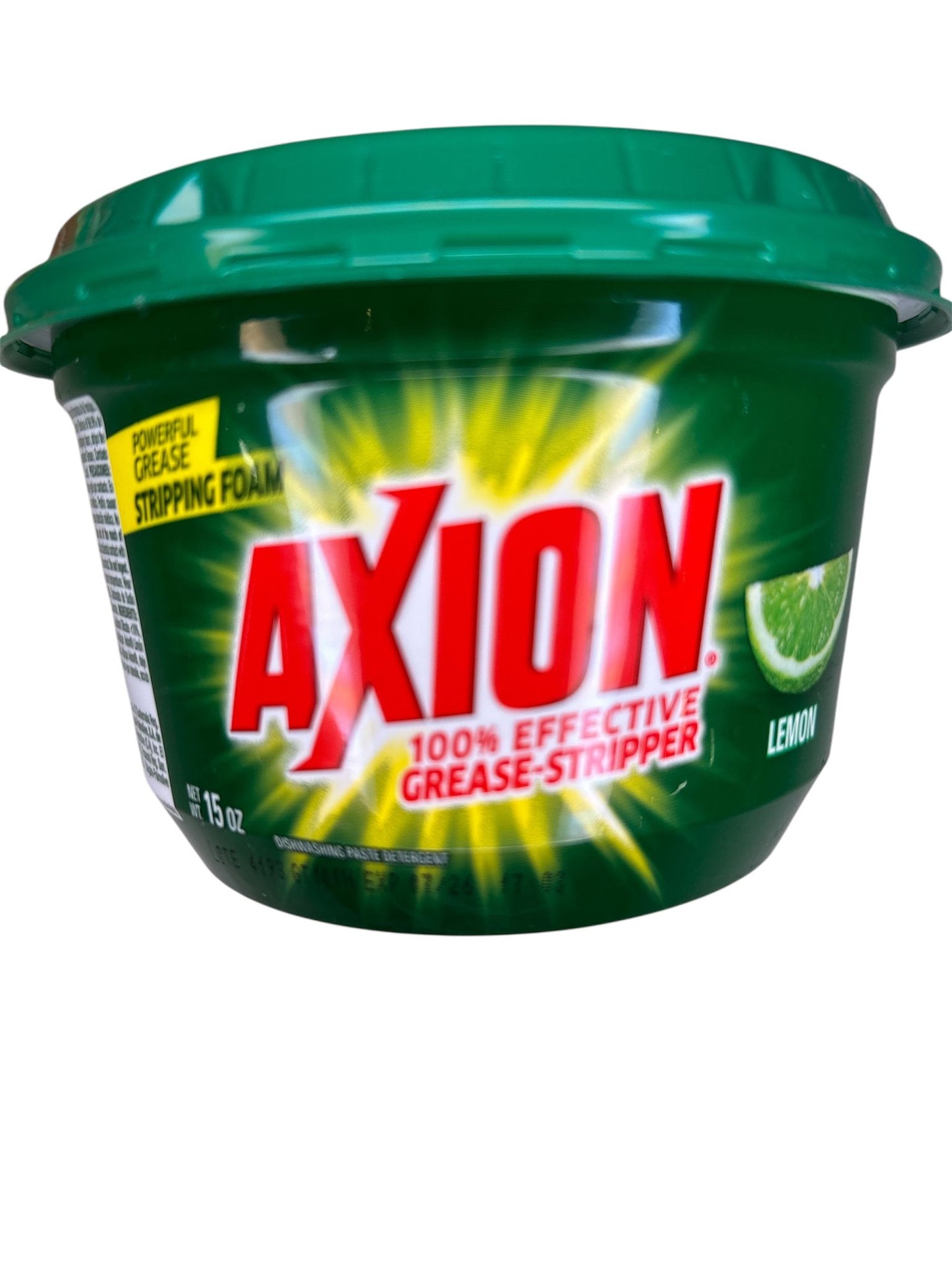 Lavaplatos Axion Limon en crema  - 425 gr