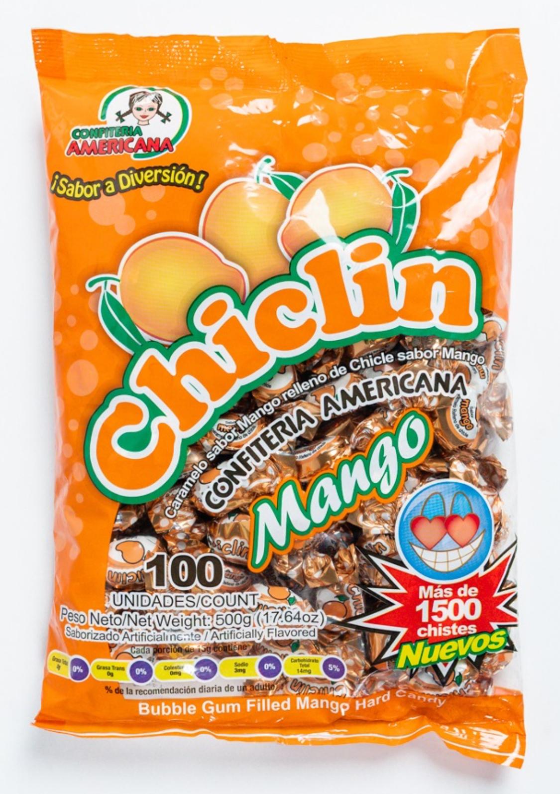 Dulces Chiclin Mango - Confiteria Americana