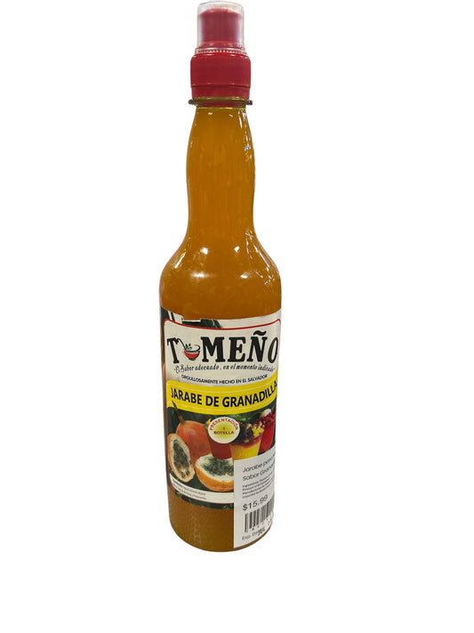 Jarabe para minutas sabor Granadilla - Tomeno