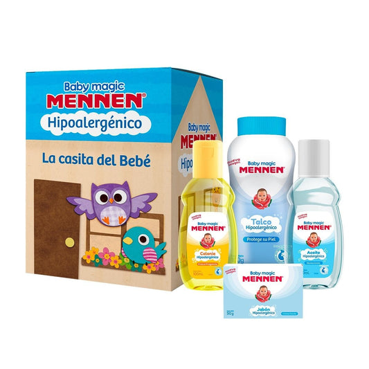 Menen La Casita del Bebe - Set de 4 piezas