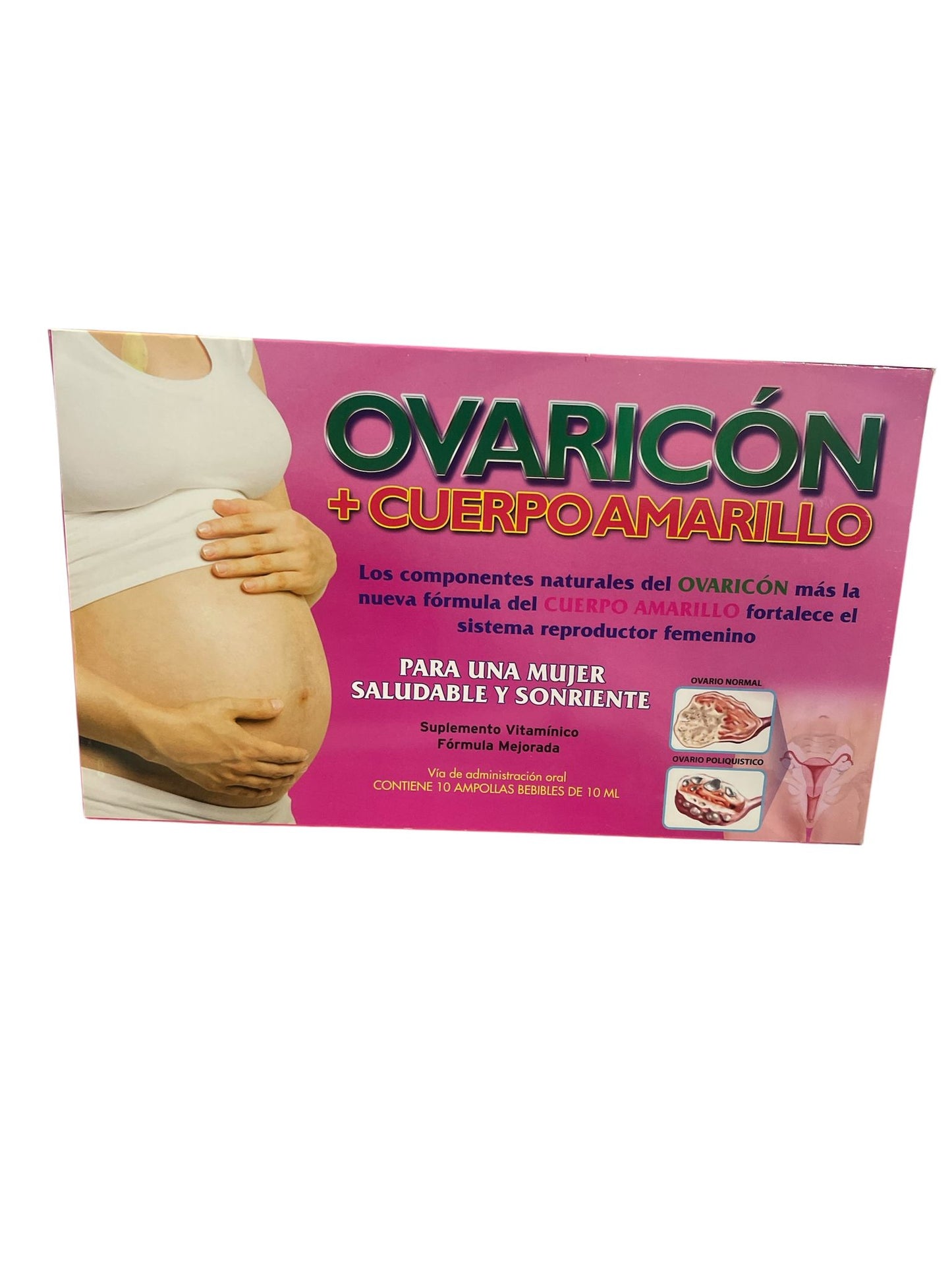 Ovaricon mas cuerpo amarillo